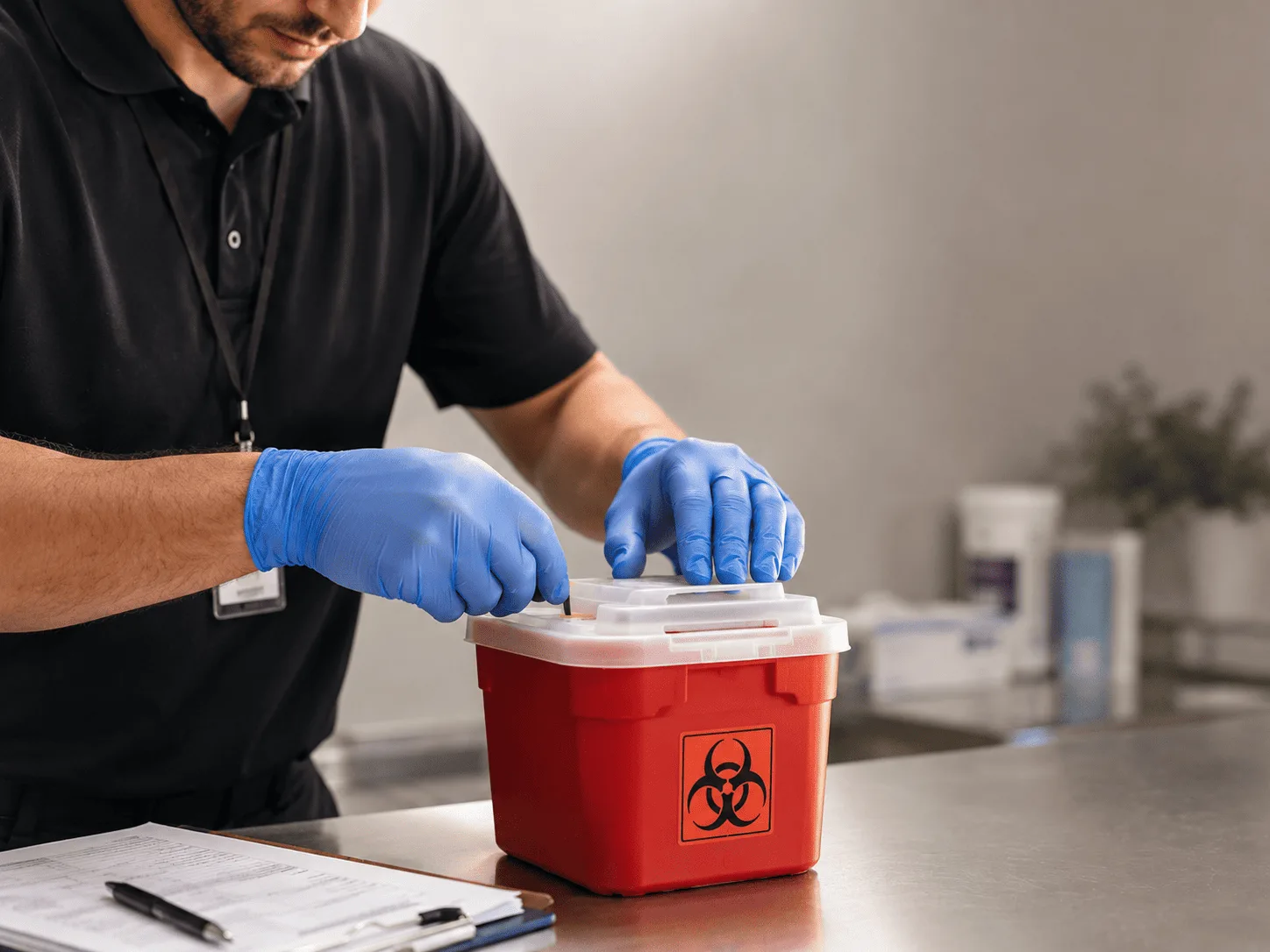 Why choose Sharps Waste Disposal in Street, MD